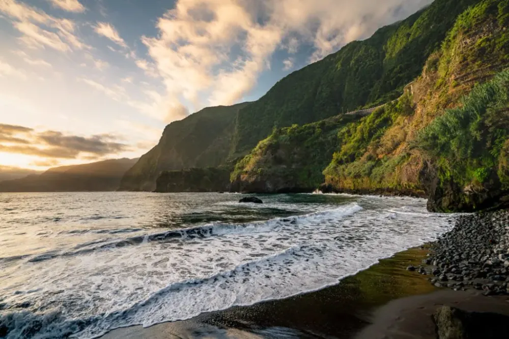 Jurassic Sunrise in Madeira: Seixal